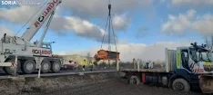 Imágenes de dos máquinas accidentadas en Tierras Altas y Chavaler