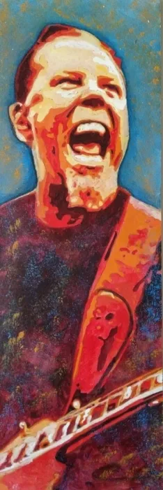 Foto 18 - Enrique Bastida sobre los cuadros de su exposici&oacute;n: &ldquo;es la banda sonora de mi vida&rdquo; 