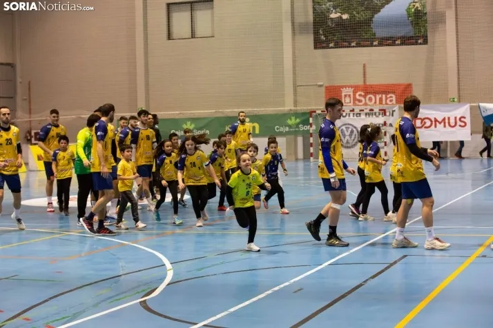 Ambiente en el BM Soria contra CD Balopal