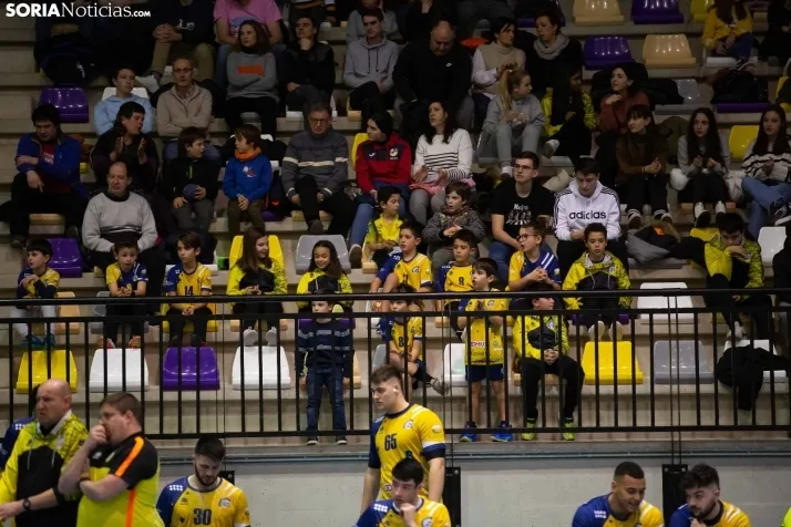 Ambiente en el BM Soria contra CD Balopal
