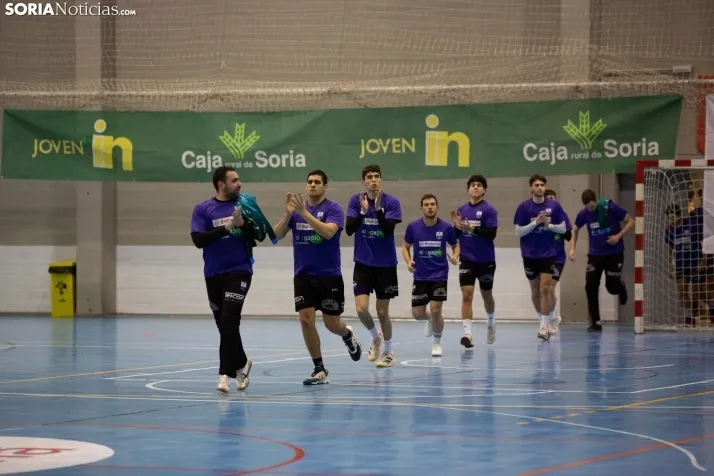 Ambiente en el BM Soria contra CD Balopal