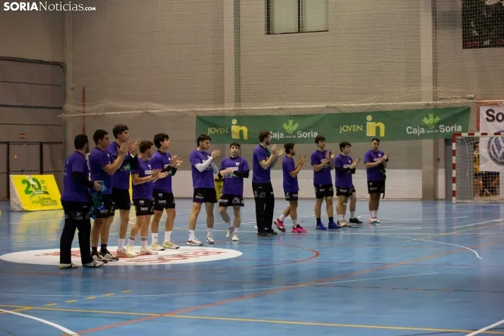 Ambiente en el BM Soria contra CD Balopal