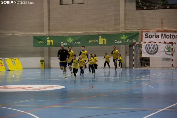 Ambiente en el BM Soria contra CD Balopal