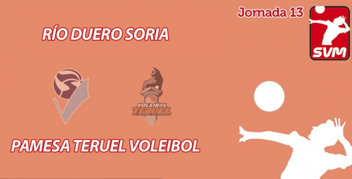 Así ha sido el Río Duero Soria VS Teruel Voleibol