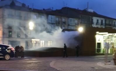 Aclarada la incógnita sobre el humo en el Parking Mariano Granados 