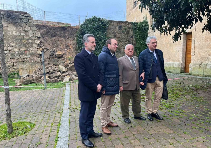 La Junta propone la creación de un plan director para tratar la situación de la muralla de Ciudad Rodrigo