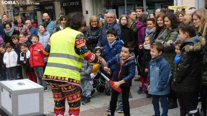 Fotos: Soria se viste de 'Hogwarts' con numerosas actuaciones m&aacute;gicas en sus calles