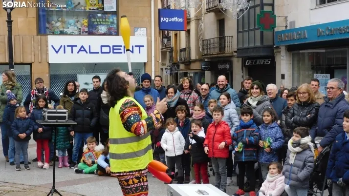Fotos: Soria se viste de 'Hogwarts' con numerosas actuaciones m&aacute;gicas en sus calles