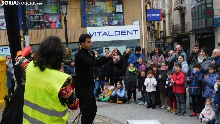 Fotos: Soria se viste de 'Hogwarts' con numerosas actuaciones m&aacute;gicas en sus calles