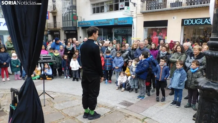 Fotos: Soria se viste de 'Hogwarts' con numerosas actuaciones m&aacute;gicas en sus calles