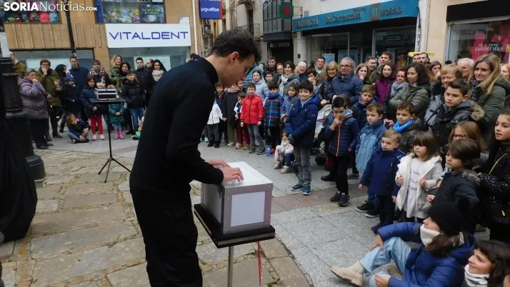 Fotos: Soria se viste de 'Hogwarts' con numerosas actuaciones m&aacute;gicas en sus calles