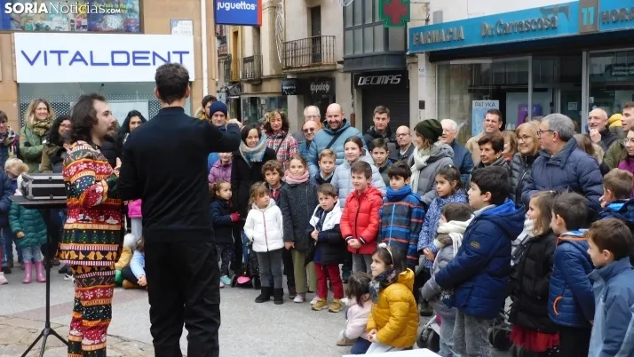 Fotos: Soria se viste de 'Hogwarts' con numerosas actuaciones m&aacute;gicas en sus calles