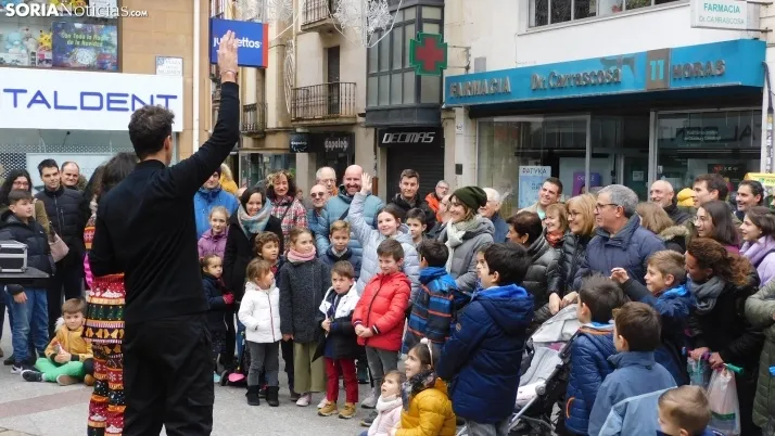 Fotos: Soria se viste de 'Hogwarts' con numerosas actuaciones m&aacute;gicas en sus calles