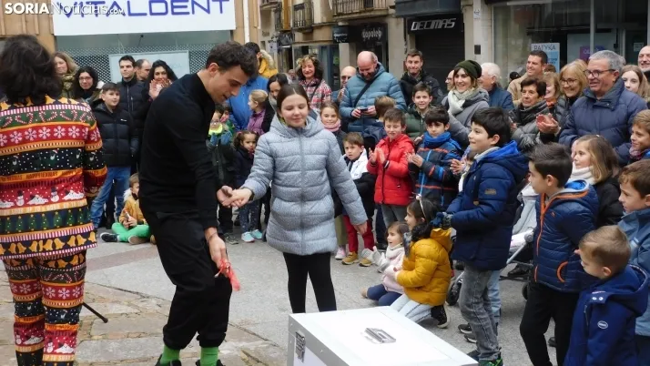 Fotos: Soria se viste de 'Hogwarts' con numerosas actuaciones m&aacute;gicas en sus calles
