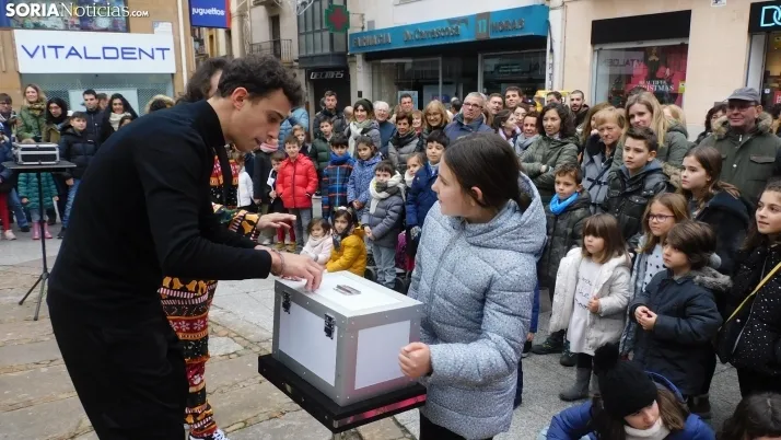 Fotos: Soria se viste de 'Hogwarts' con numerosas actuaciones m&aacute;gicas en sus calles