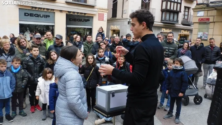 Fotos: Soria se viste de 'Hogwarts' con numerosas actuaciones m&aacute;gicas en sus calles