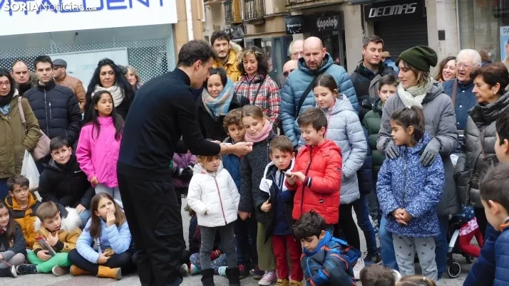 Fotos: Soria se viste de 'Hogwarts' con numerosas actuaciones m&aacute;gicas en sus calles