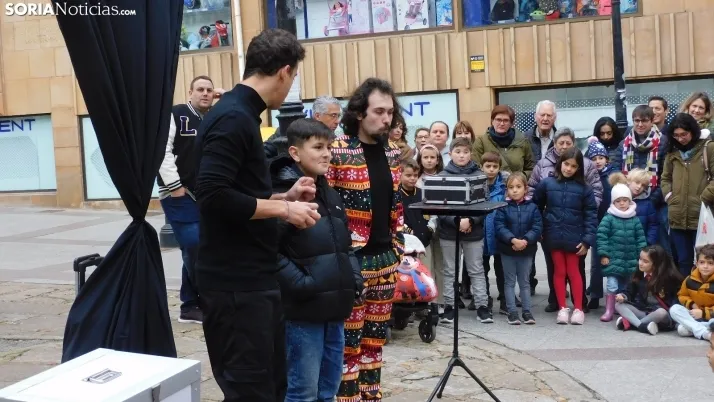 Fotos: Soria se viste de 'Hogwarts' con numerosas actuaciones m&aacute;gicas en sus calles