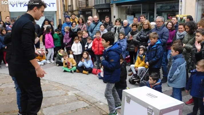 Fotos: Soria se viste de 'Hogwarts' con numerosas actuaciones m&aacute;gicas en sus calles
