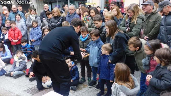 Fotos: Soria se viste de 'Hogwarts' con numerosas actuaciones m&aacute;gicas en sus calles