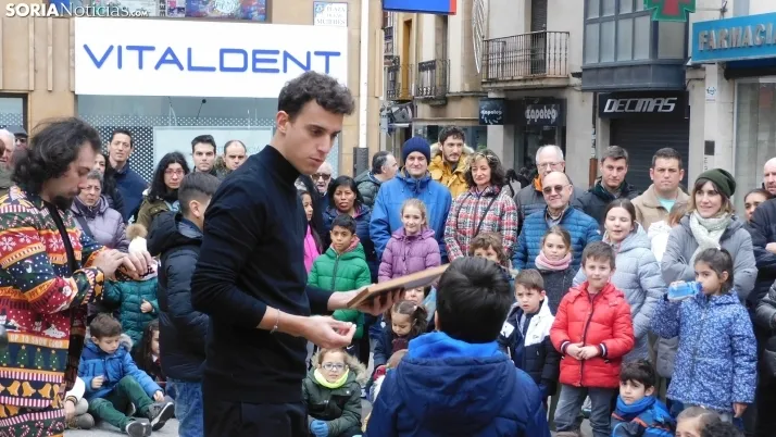 Fotos: Soria se viste de 'Hogwarts' con numerosas actuaciones m&aacute;gicas en sus calles