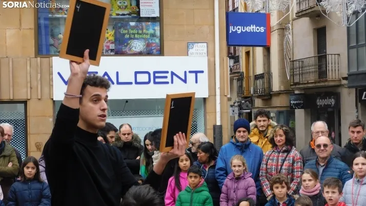 Fotos: Soria se viste de 'Hogwarts' con numerosas actuaciones m&aacute;gicas en sus calles