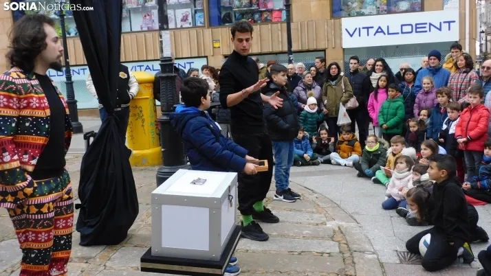 Fotos: Soria se viste de 'Hogwarts' con numerosas actuaciones m&aacute;gicas en sus calles
