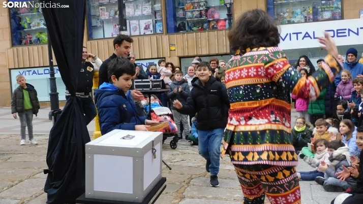 Fotos: Soria se viste de 'Hogwarts' con numerosas actuaciones m&aacute;gicas en sus calles
