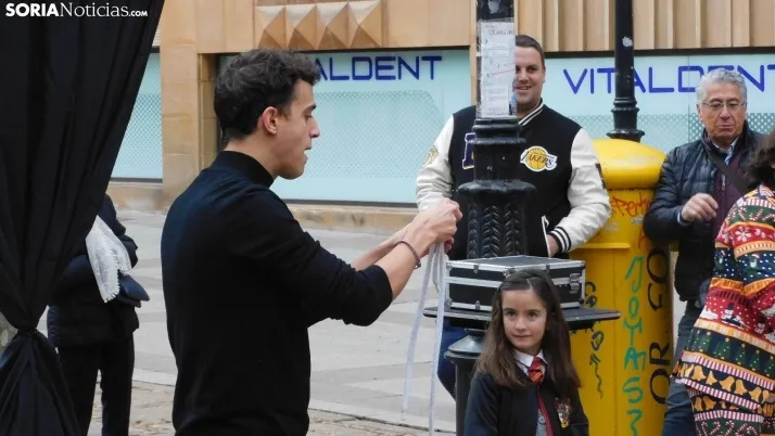 Fotos: Soria se viste de 'Hogwarts' con numerosas actuaciones m&aacute;gicas en sus calles