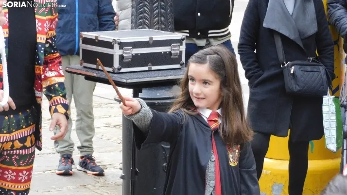 Fotos: Soria se viste de 'Hogwarts' con numerosas actuaciones m&aacute;gicas en sus calles