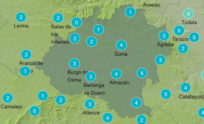 El tiempo en Soria: Leve ascenso en las máximas