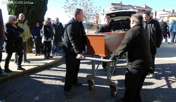 La mujer hallada sin vida en Matamala recibe sepultura en Soria