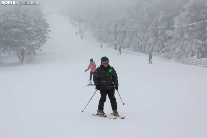Galería: Una mañana de nieve en Santa Inés