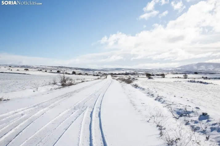 Nevada en Tierras Altas enero 2023