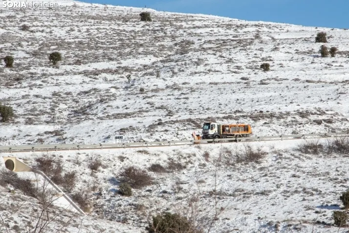 Nevada en Tierras Altas enero 2023