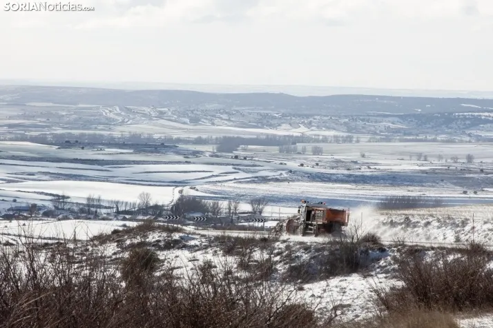 Nevada en Tierras Altas enero 2023