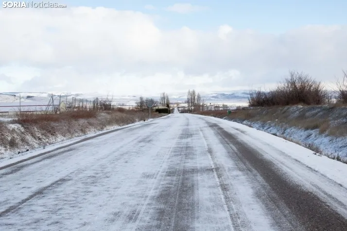 Nevada en Tierras Altas enero 2023