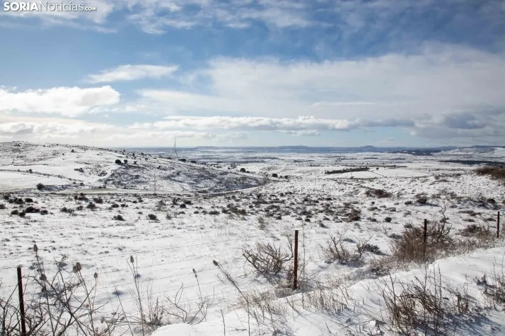 Nevada en Tierras Altas enero 2023