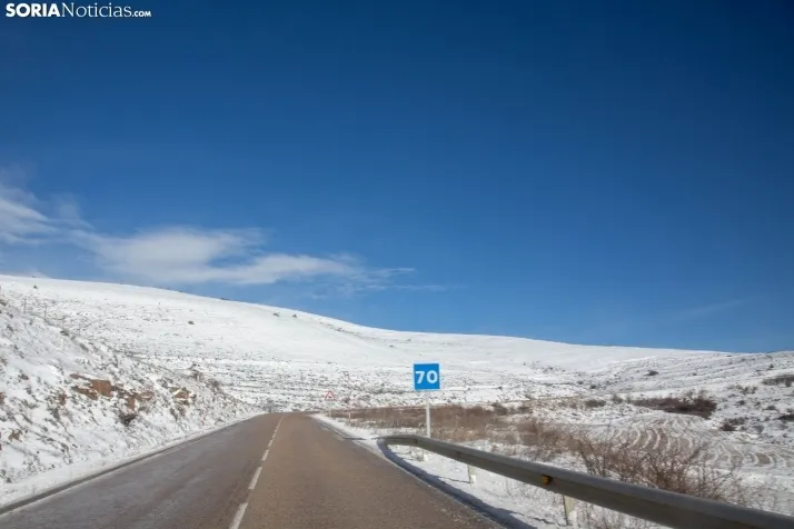 Nevada en Tierras Altas enero 2023