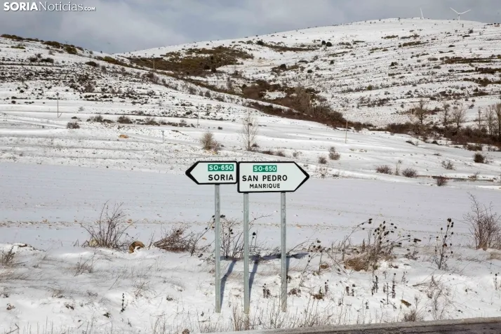 Nevada en Tierras Altas enero 2023