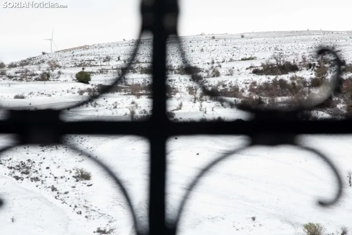 Nevada en Tierras Altas enero 2023