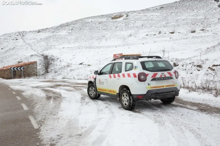 Nevada en Tierras Altas enero 2023