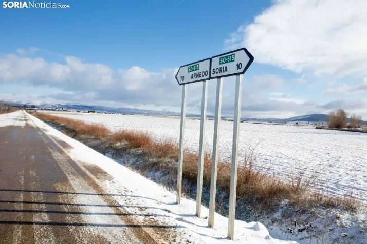 Nevada en Tierras Altas enero 2023