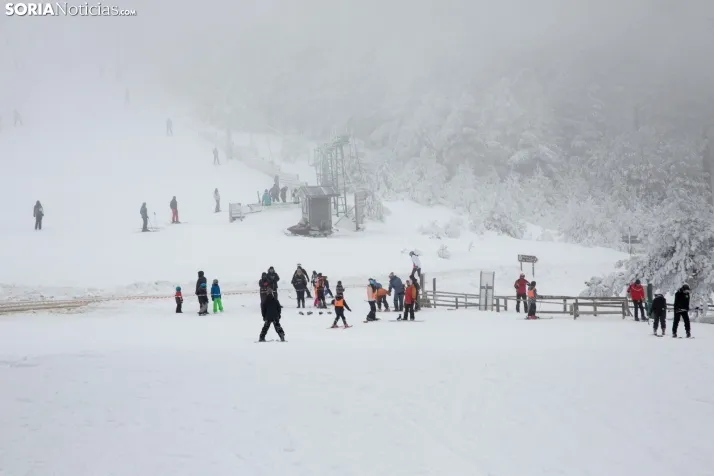 Galería: Una mañana de nieve en Santa Inés