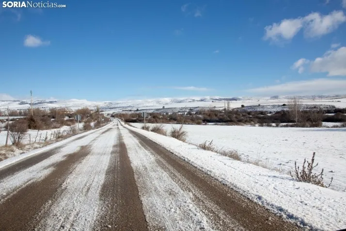 Nevada en Tierras Altas enero 2023
