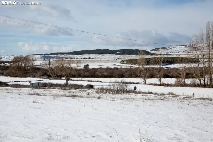 Nevada en Tierras Altas enero 2023
