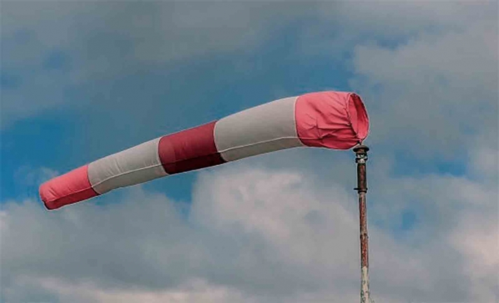 Aviso amarillo por fuertes rachas de viento en Soria para mañana