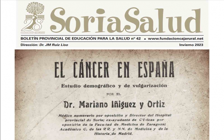 El Soria Salud aborda la visión del cáncer hace un siglo