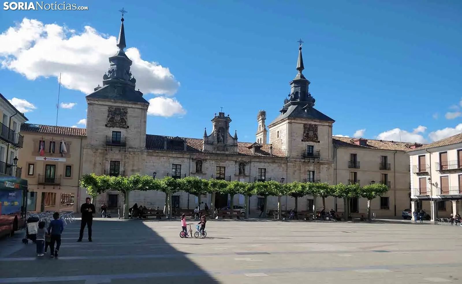 Imagen de archivo de la plaza mayor burgense. /SN