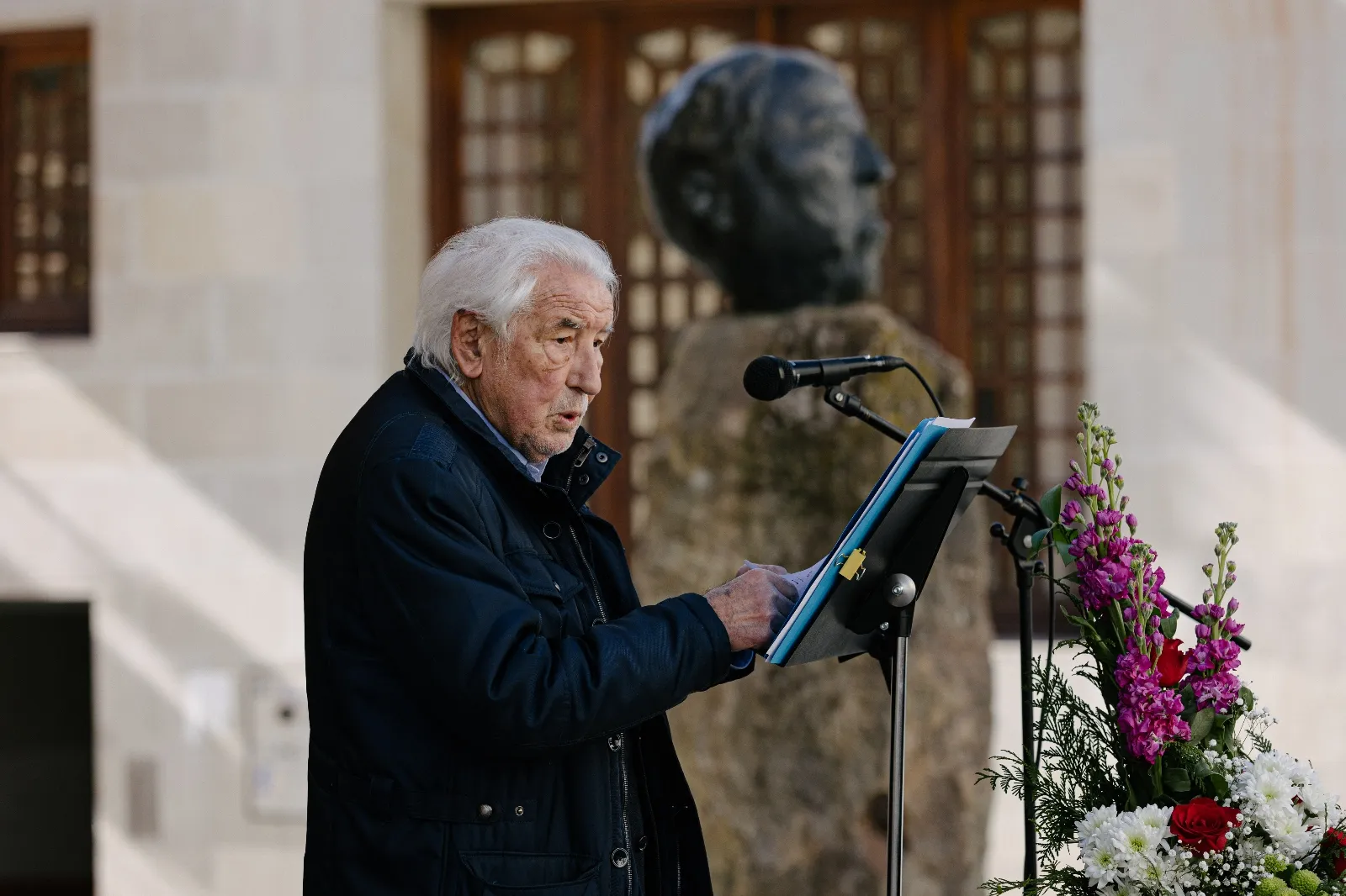 Una imagen del acto de homenaje. /Concha Ortega - Ical